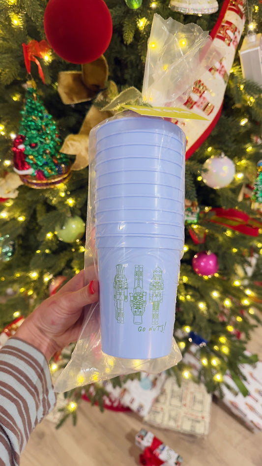 Go Nuts! Nutcracker Powder Blue Stadium Cup