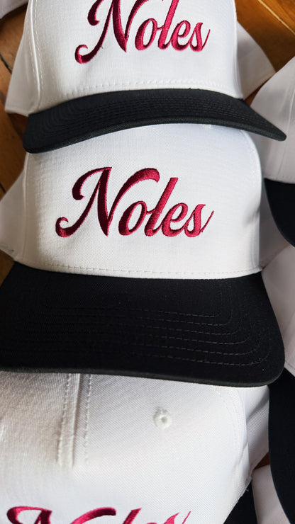 Noles Cursive Canvas Hat