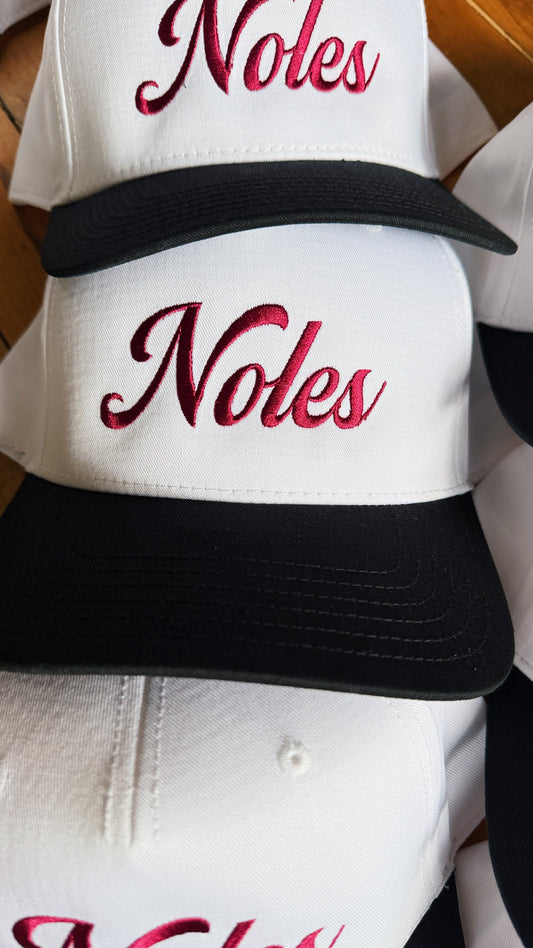 Noles Cursive Canvas Hat