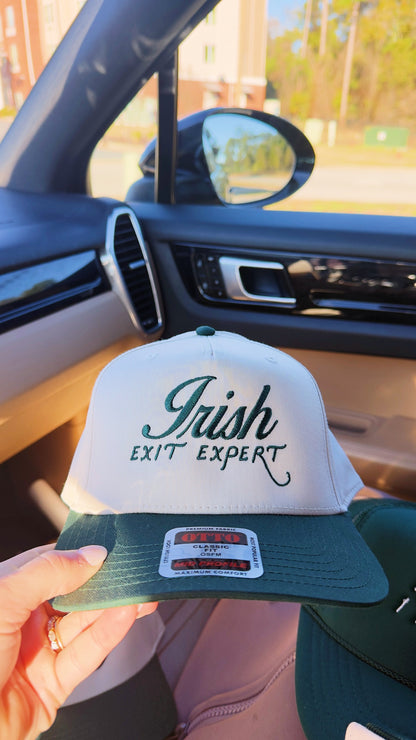 Irish Exit Expert Embroidered Hat