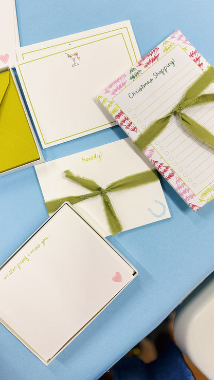 Christmas Shopping Notepad