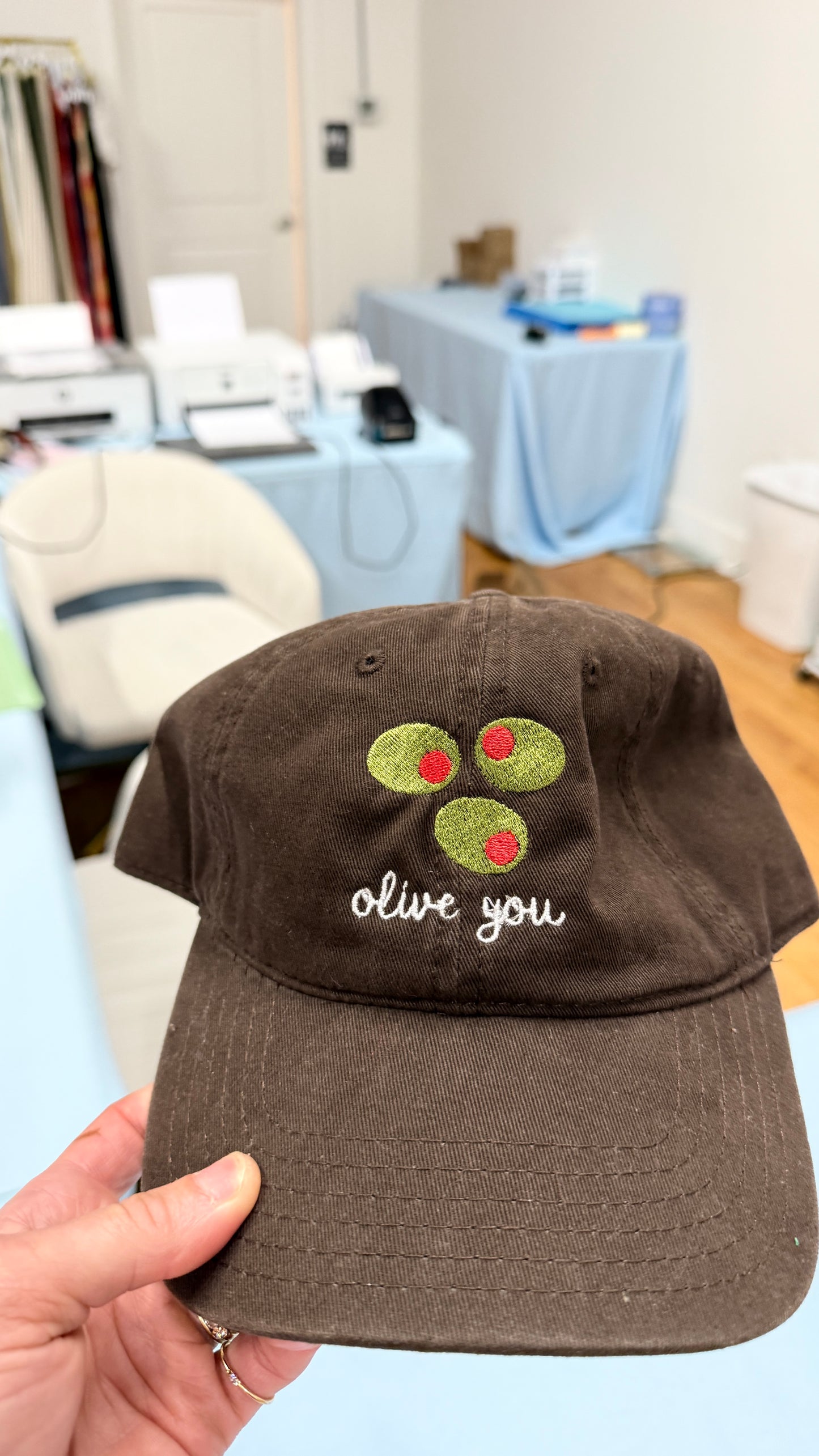 Olive You Club Hat
