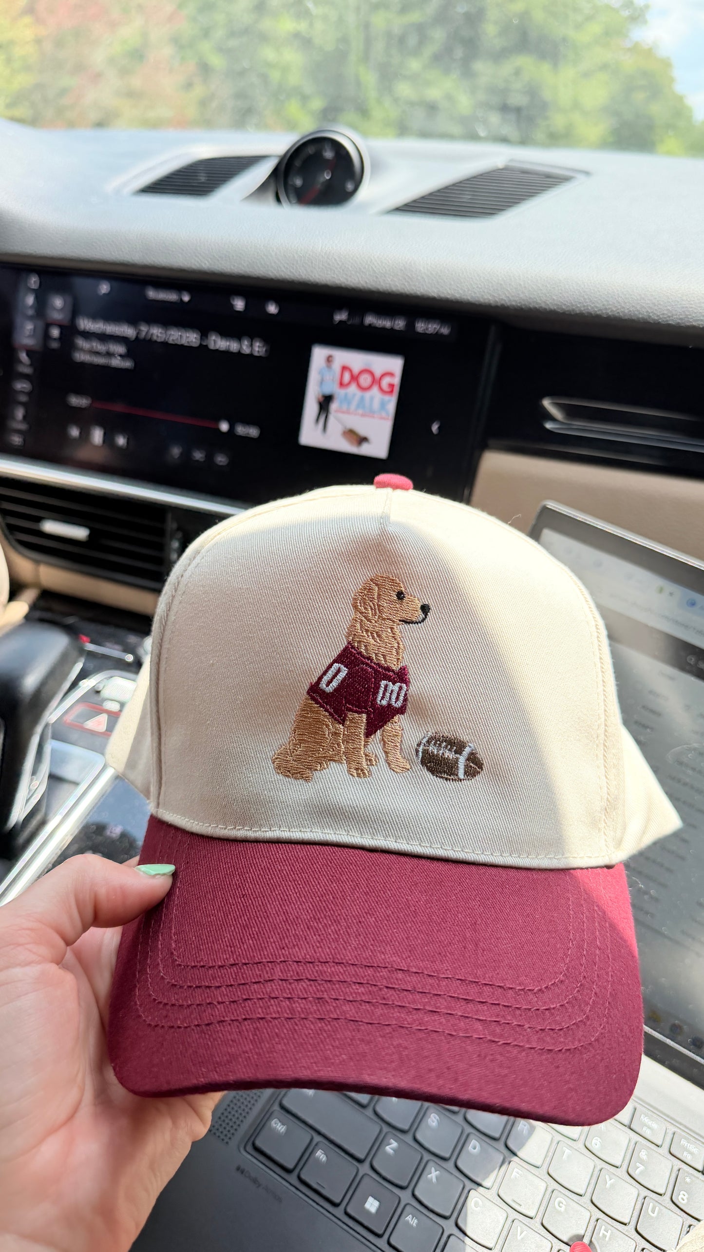 Golden Retriever Canvas Hat