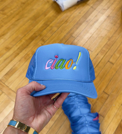Ciao! Embroidered Trucker Hat