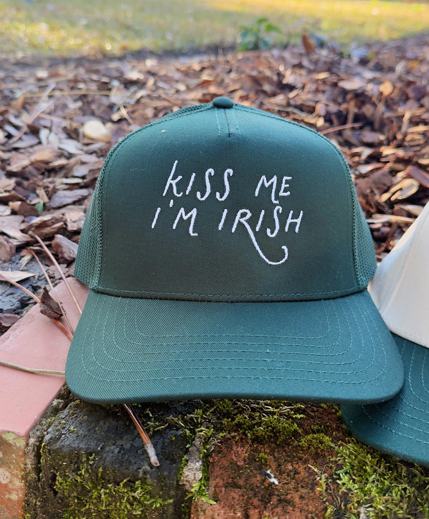 Kiss Me I’m Irish Embroidered Hat