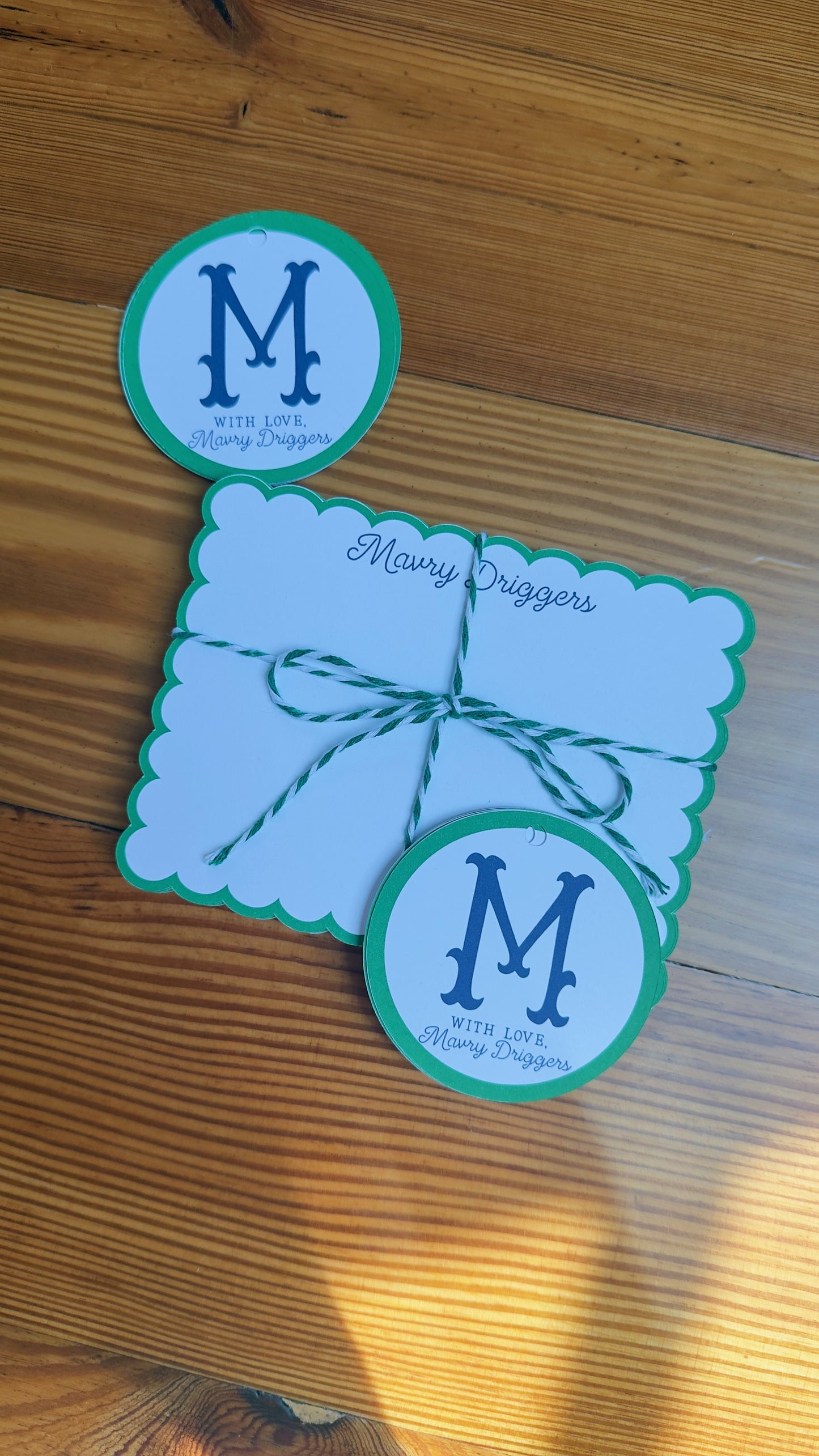 Notecard + Gift Tag Set