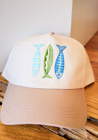 Sardine 2 Tone Canvas Hat