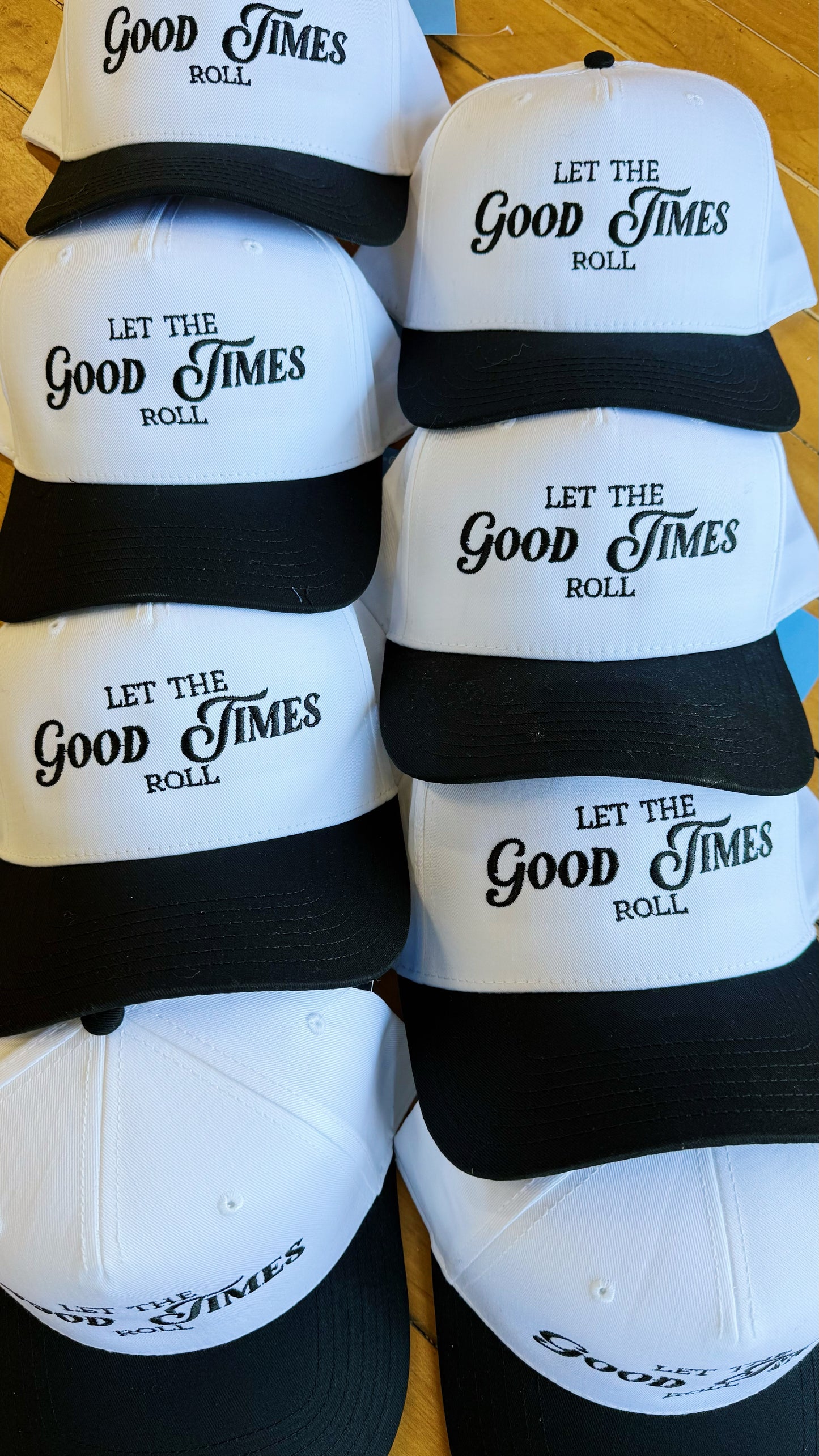 Let The Good Times Roll Canvas Trucker Hat