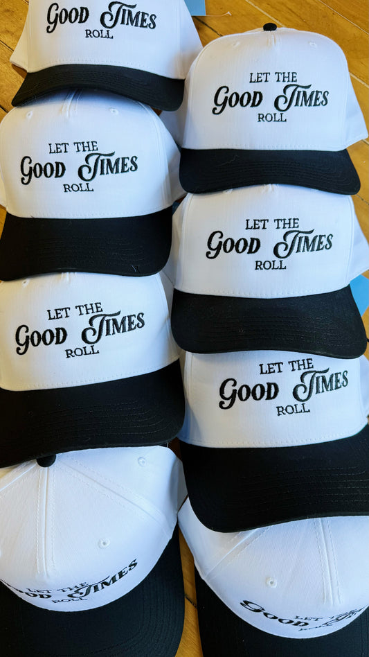 Let The Good Times Roll Canvas Trucker Hat