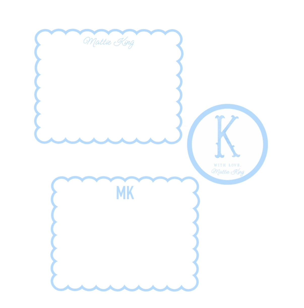 Notecard + Gift Tag Set
