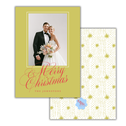 Merry Christmas Starburst Card!