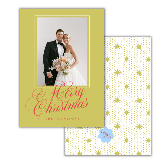 Merry Christmas Starburst Card!