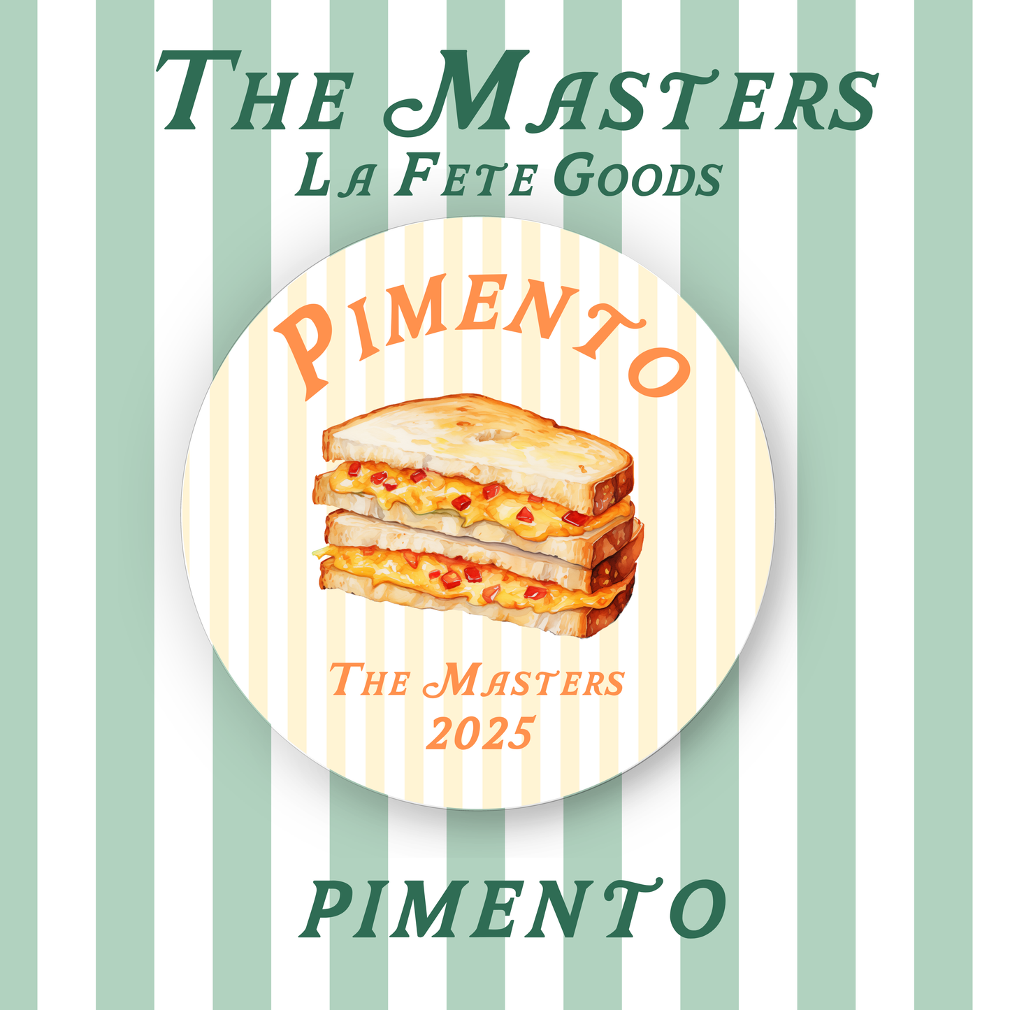 The Masters 2025 Sticker Set