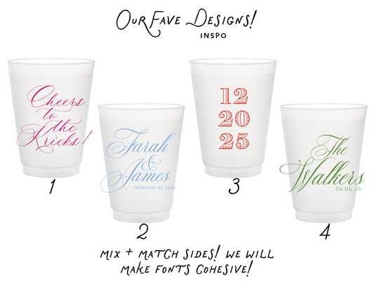 Design Your Own Frosted Cups!