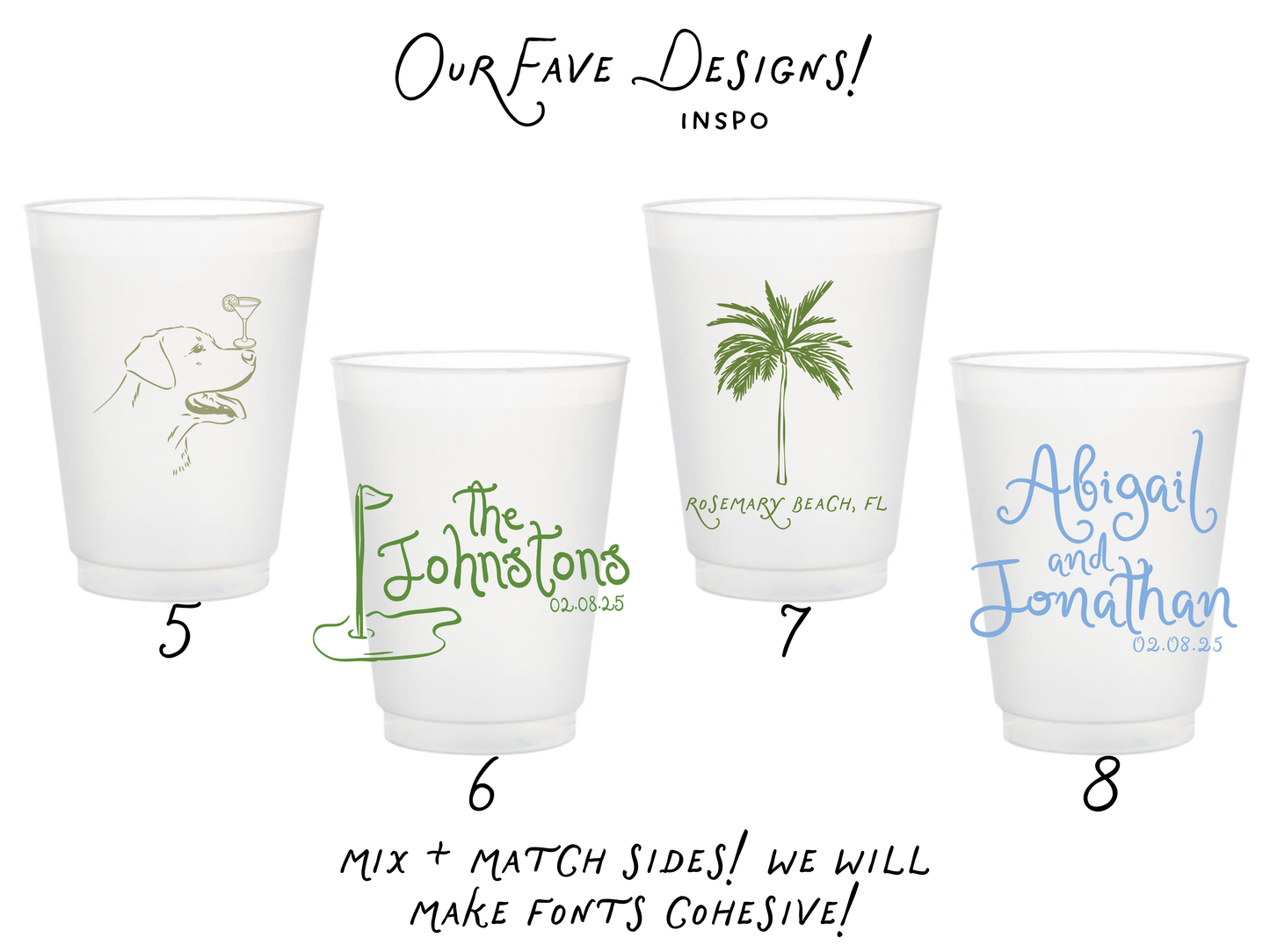 Design Your Own Frosted Cups!