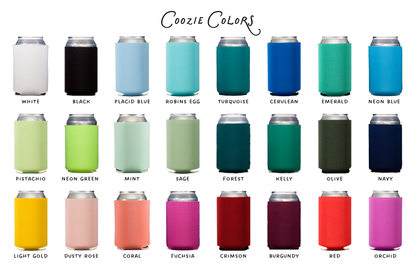 Fun Undone Crest Standard Foam Coozies
