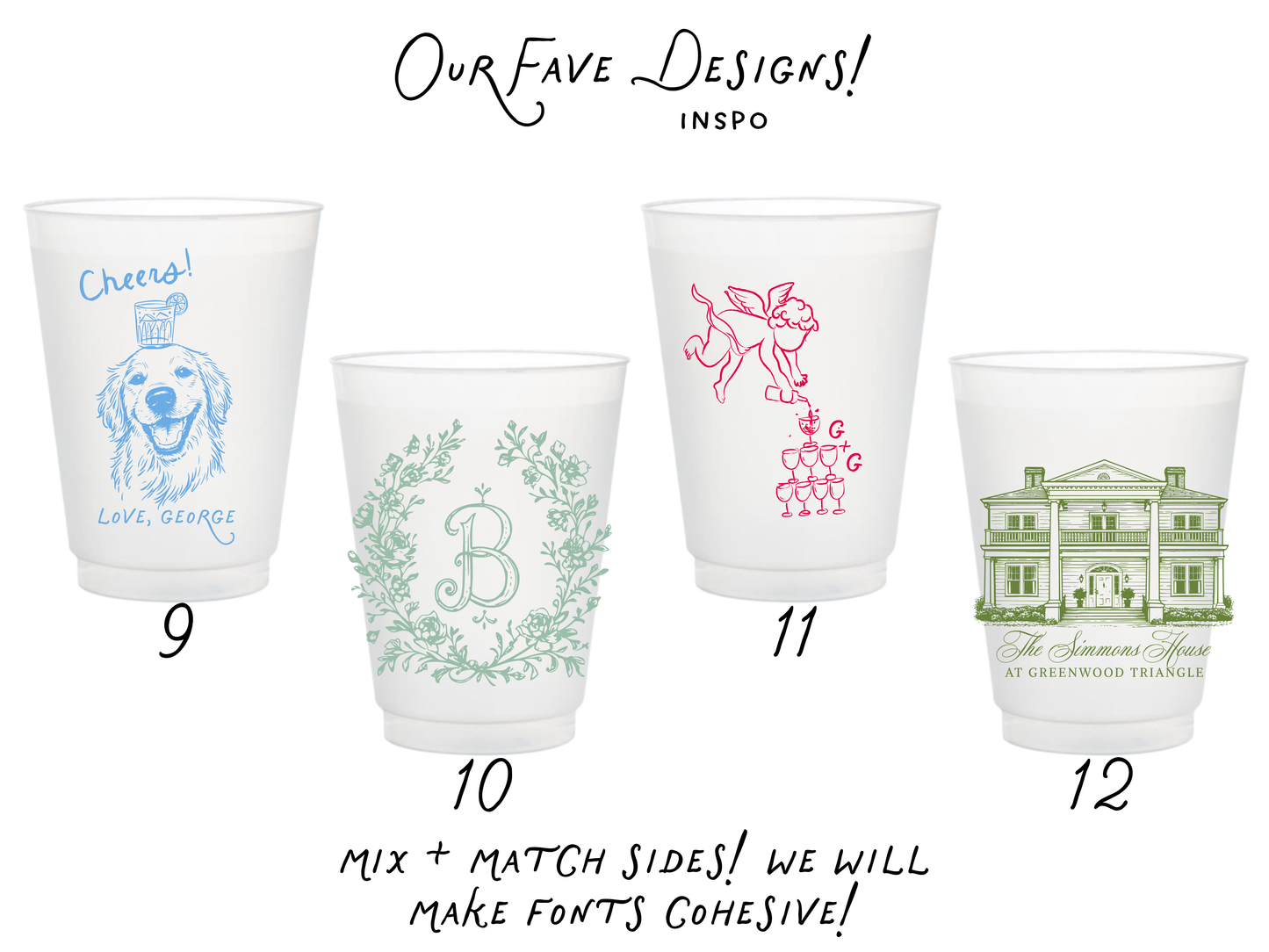 Design Your Own Frosted Cups!