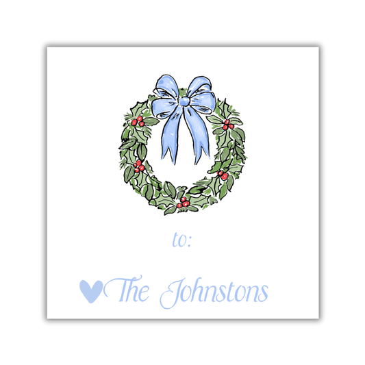 Wreath Gift Sticker