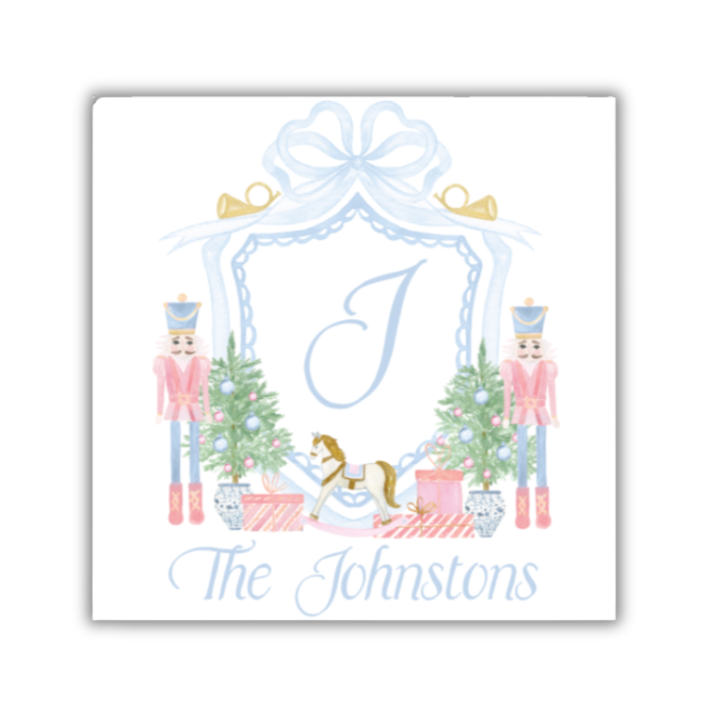 Nutcracker Crest Gift Sticker