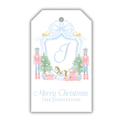 Nutcracker Crest Classic Gift Tag