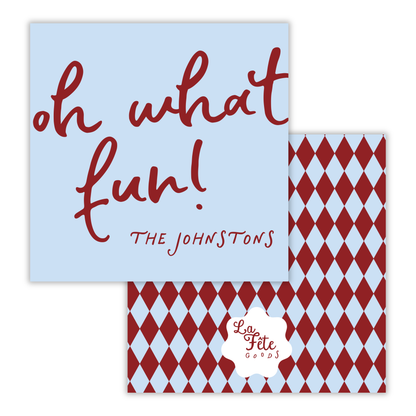 Oh What Fun! Christmas Gift Tags