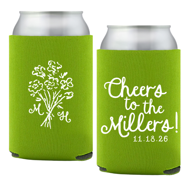 Whimsical Bouquet Standard Coozies