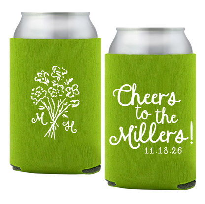 Whimsical Bouquet Standard Coozies
