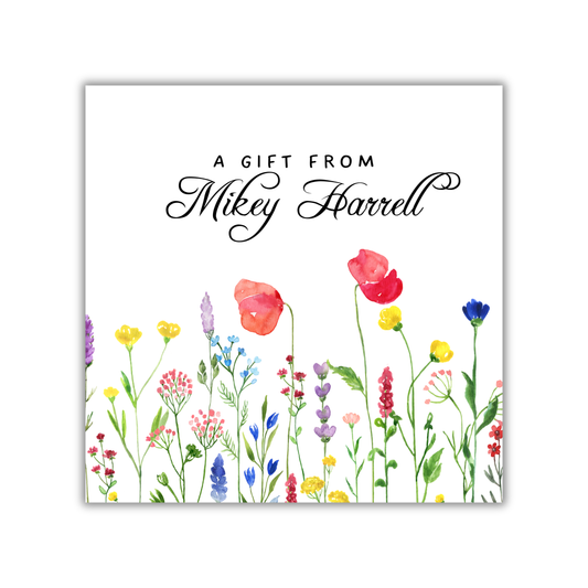 Flower Child Gift Tags