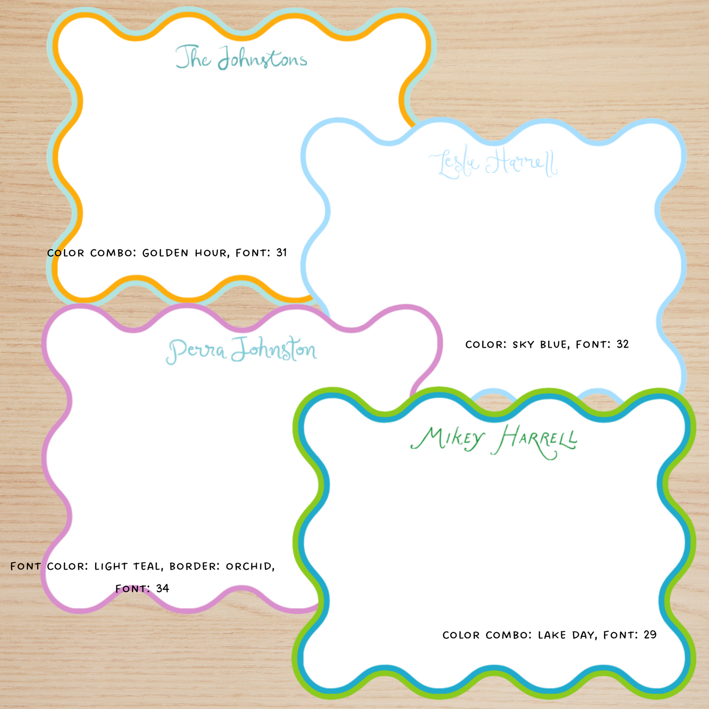 Wavy Stationery