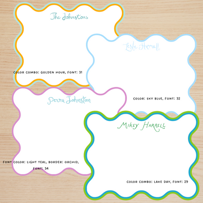 Wavy Stationery