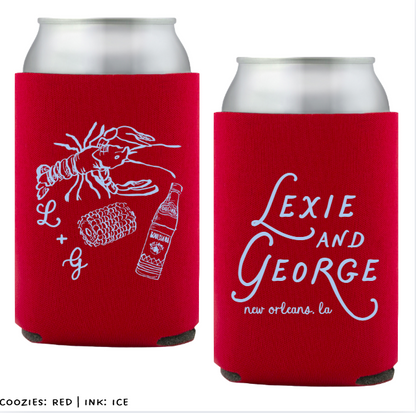 Crawfish Boil Standard Coozies