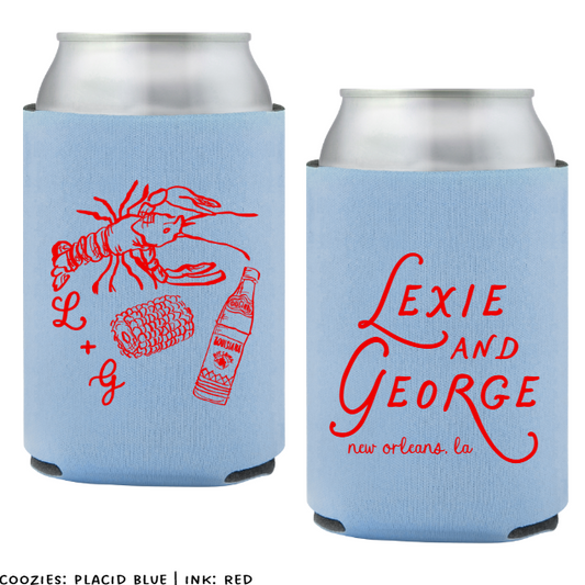 Crawfish Boil Standard Coozies
