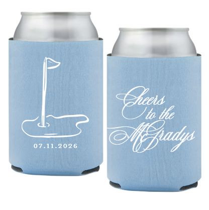 Golf Flag Standard Coozies