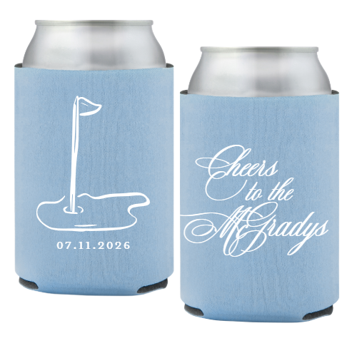 Golf Flag Standard Coozies
