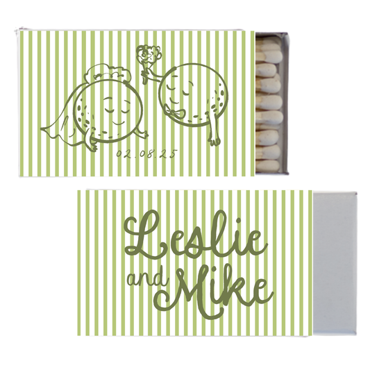 Golf Bride + Groom Full Color Matches