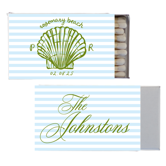 Hand drawn Seashell Full Color Matches