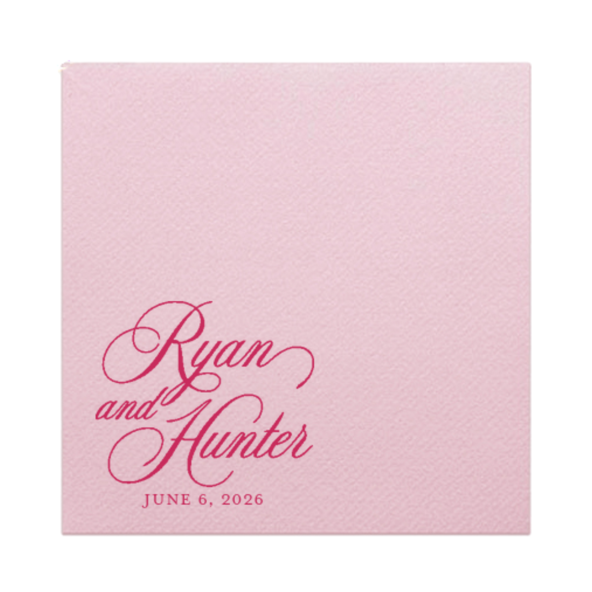 Script Name Linen-Like Napkins