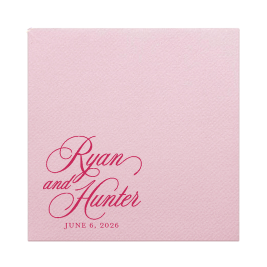 Script Name Linen-Like Napkins