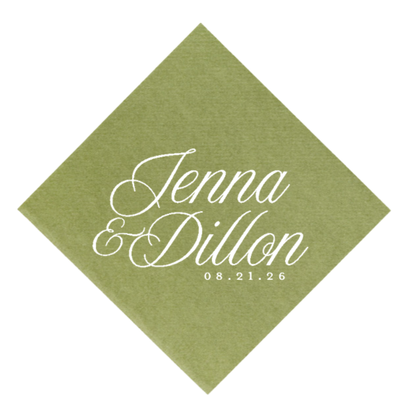 Classic Name Napkins