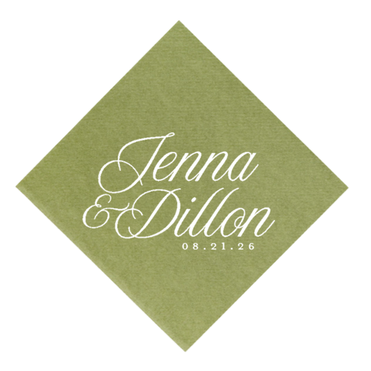 Classic Name Napkins
