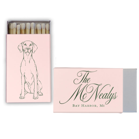 Custom Dog / Pet Matchboxes