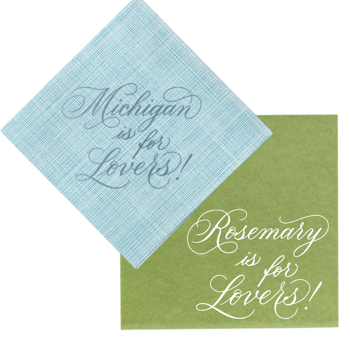 For Lovers! Cocktail Napkins