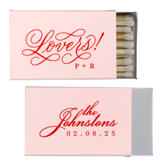 Lovers! Matchboxes