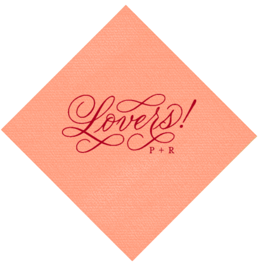 Lovers! Cocktail Napkins