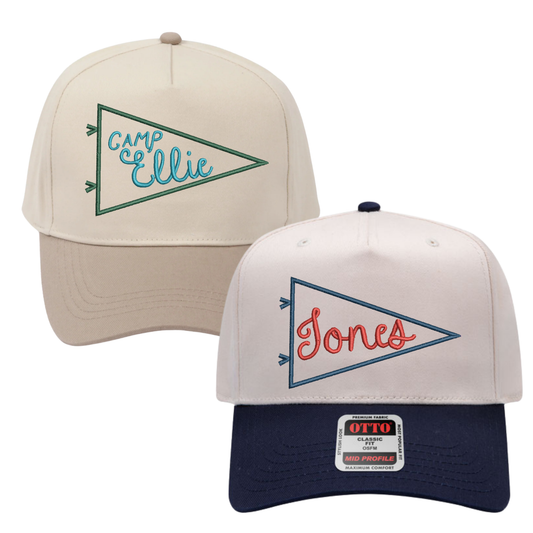 Custom Pennant Hats!