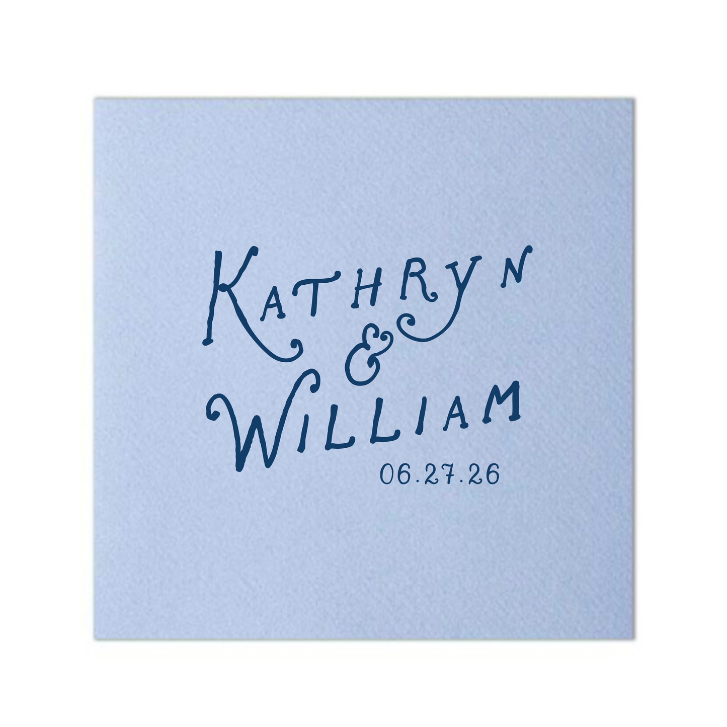 Handwritten Cocktail Napkins