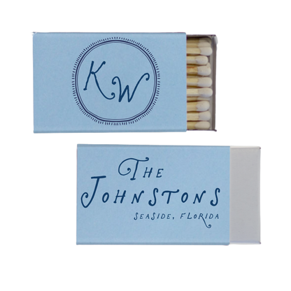 Funky Handwritten Matchboxes