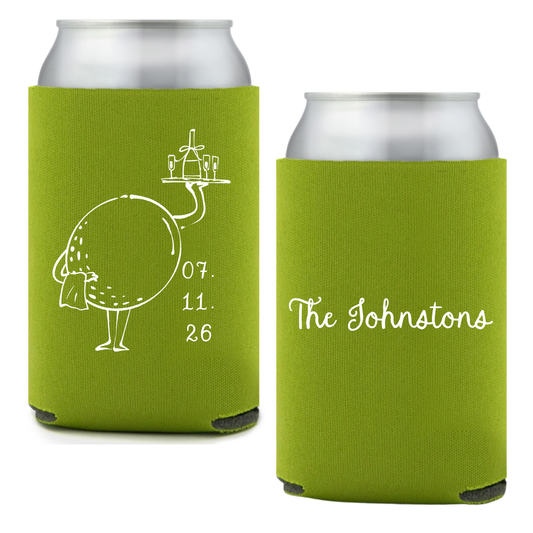 Golf Waiter Standard Foam Coozies
