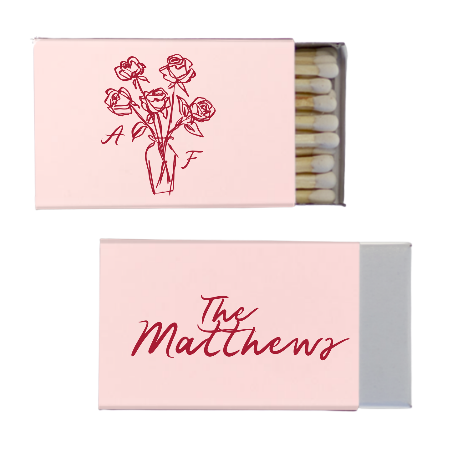 Flower Bouquet Matchboxes
