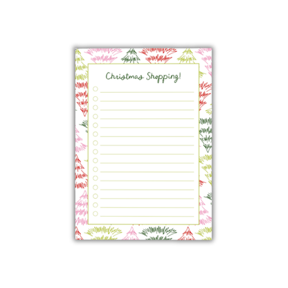 Christmas Shopping Notepad